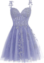 Sage Green Short Prom Dress,2023 Lace Hoco Dress for Girls SP2394
