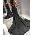 Shinning Teal /Royal Blue 2018 Formal Dresses Women Formal Wear Prom Dresses Long Vestido De Festa