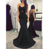 Sexy Burgundy Vestido de Festa Jersey Fitted Women Party Evening Gown Long Prom Dress with Straps