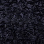 Luxury Black Flowers Rose Mermaid African Women Evening Dresses Prom Gown 2018 vestido de noche