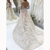 Champagne /Ivory Lace Vintage Wedding Gown Long Sleeve Bridal Dresses 2020 abiti da sposa