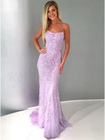 Amazing Halter Lace Mermaid /fitted Prom Dresses Long Pageant Gown for Girl PL102102
