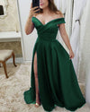 Off the Shoulder Prom Dresses Long for Girls PL2101
