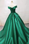 Siaoryne Satin Ball Gown Elegant Evening Formal Gown Burgundy Wedding Dresses with off Shoulder PL5885