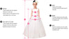 Sweet Short Sleeves A Line Lace Flower Girl Dress Little Girls First Communion Gown SP032