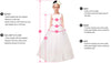Cute Lace Flower Girls Dresses for Weddings,Ball Gown Little Girls Formal Wear FG0721