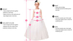 Cute Lace Flower Girls Dresses for Weddings,Ball Gown Little Girls Formal Wear FG0721