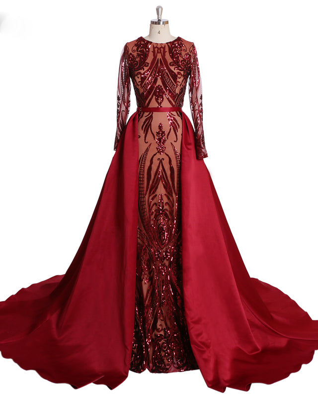 Luxury Mermaid Green Sequins Arabic Evening Dresses women Formal Gowns Siaoryne Luxury Mermaid Green Sequins Arabic Evening Dresses women Formal Gowns Siaoryne