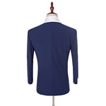2022 Groom Tuxedos  Lapel Men Suits With Pants Wedding Business Men Suit(Jacket+Pants+Vest+Bow Tie)