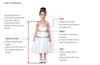 LP2365 O Neck White Flower Girl Dress with Red Petal First Communion Gown little Girl Evening Dress