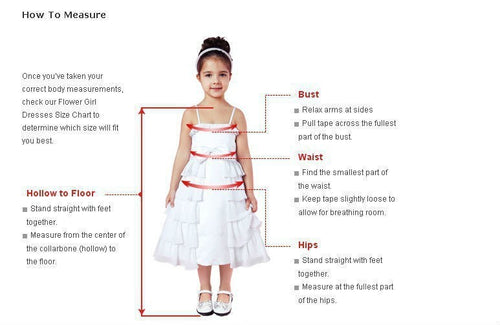 LP2365 O Neck White Flower Girl Dress with Red Petal First Communion Gown little Girl Evening Dress