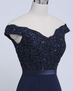 Navy/Pink Women Lace Mermaid Bridesmaid Dresses  Long  2019