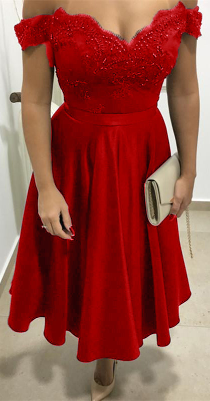Classy Navy Jr. Prom Dress Short for 8th Grade Graduation, Party Dress A Line Homecoming Dress