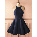 Green Short Graduation Prom Dress for  Jr 8th Grade ,Short Homecoming Halter Cocktail Dress SP711