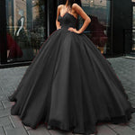 Stylish Corset Sweetheart Red Wedding Dress Women Formal Ball Gown Prom Dresses LP0509