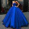 Stylish Corset Sweetheart Red Wedding Dress Women Formal Ball Gown Prom Dresses LP0509