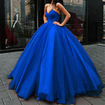 Stylish Corset Sweetheart Red Wedding Dress Women Formal Ball Gown Prom Dresses LP0509