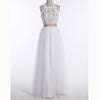 2020Summer Boho Countryside Wedding Dress Beach halter lace and Chiffon Bridal Gown with Belt robe de mariée