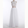 2020Summer Boho Countryside Wedding Dress Beach halter lace and Chiffon Bridal Gown with Belt robe de mariée