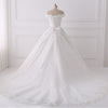 Siaoryne Off the Shoulder Lace Women Bridal Dresses for Wedding with Beading WD229