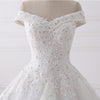 Siaoryne Off the Shoulder Lace Women Bridal Dresses for Wedding with Beading WD229