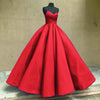Fashion Satin Royal Blue Evening Dress Long Ball Gown Wedding Dress Engagement Gown LP408