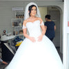 Siaoryne WD1007 off the Shoulder Ball Gown Wedding Dresses Lace Bridal Gown Cheap