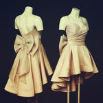 High Low Spaghetti Straps Nude Pink 8th Grade Prom Dresses Girls Junior Homecoming Gown