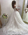 Romantic Women Ball Gown Wedding Dresses 2019 lace Off the Shoulder Bridal Gown