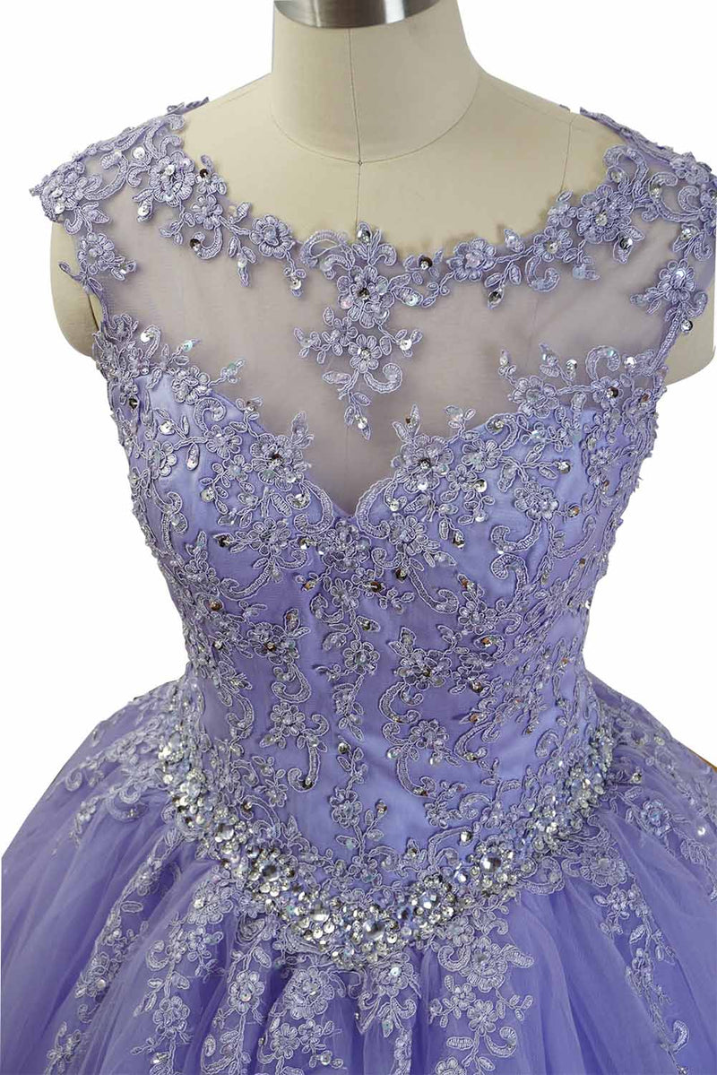 Siaoryne PL6500 Best Rose Gold Prom Dress Lace Ball Gown Quinceaneras for Girls Sweet Sixteen Dresses