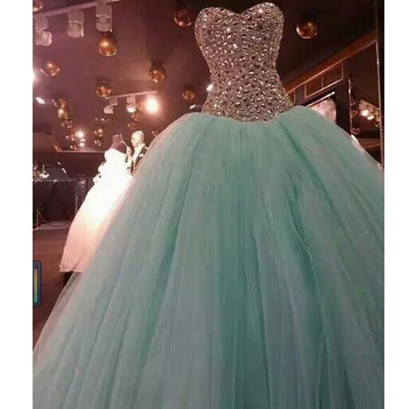 Siaoryne LP092 Ball Gown Crystal Beading Quinceanera Dress Debutante Gown prom dresses