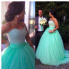 Siaoryne LP0928 Sweetheart Mint Green Ball Gown Quinceanera Dress Sweet 16 Dresses Beaded