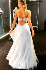 Sequin Long Tulle Girls Graduation Dresses formal Outfits 2021 Fancy Fairy Prom Dress with straps PL11017