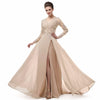 Long Sleeves Lace Mother of the Bride Dress Women Wedding Party Gown Long Evening Gown