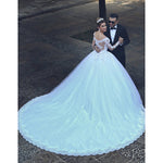 Siaoryne WD1009 Vintage Lace Wedding Dress with Long Sleeves Bridal Gown 2018 Custom Made