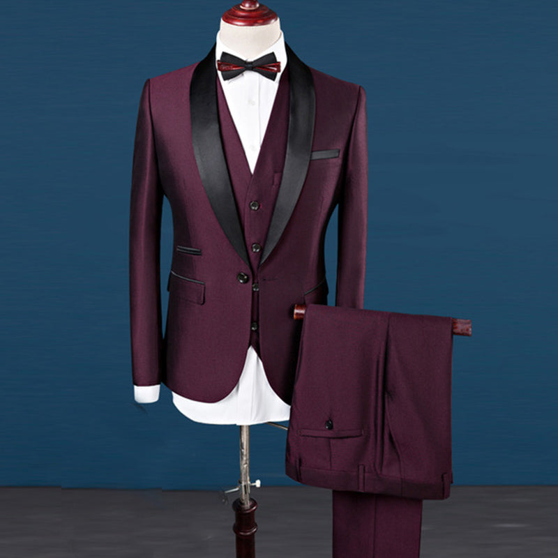 2022 Men Suits Groom Wedding Dress Tuxedos Tuxedo Slim Fit 3 Pieces(Ja Siaoryne 2022 Men Suits Groom Wedding Dress Tuxedos Tuxedo Slim Fit 3 Pieces(Ja Siaoryne
