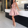 Siaoryne SP021 Pink Sexy See Through Lace Short Homecoming Dress Neww 2022