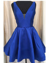 Siaoryne V Neck Lavender Homecoming Prom Dresses Short SP652