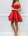 Lovely Red /Blue 8th Grade Prom Dress Short Graduation /Homecoming Gown SP6652