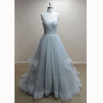 Perfect  robe de bal longue Sweetheart  Long Tulle Prom Dress A Line wedding Dresses