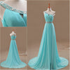 Siaoryne LP0828 One Shoulder Bridesmaid Dress Long evening Formal Prom Gowns Blue Gowns