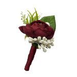 Artificial Flowers Boutonniere Groom Groomsman Best Man Wedding Accessories Prom Party Suit Decoration