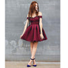 Amazing Girls Navy Short Prom Dress 8th Grade Jr. Prom Junior Graduation Homecoming Gown