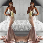 Dreamy Spaghetti Straps Fishtail Sexy Evening Prom Dresses Women New Formal Gown Vestido