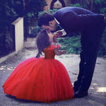 Cinderella Ball Gown Flower Girls Dresses Little Girls Party Gown Pageant Dress for Child SP5595