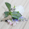 Groom bride corsage rose wedding flowers boutonniere corsages prom