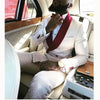 Slim Fit Shawl Lapel Men Suit Groom Wear Wedding Suits Tuxedo Blazer(Jacket+Pants+Tie)