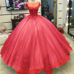 LP5556 Glitter Grey Silver Ball Gown Princess Prom Dresses Lace Appliqued Victorian Formal gowns for masquerade Ball