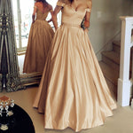 Siaoryne LP034 Off the Shoulder Sexy Buy Long Prom Dress New online with beading belt