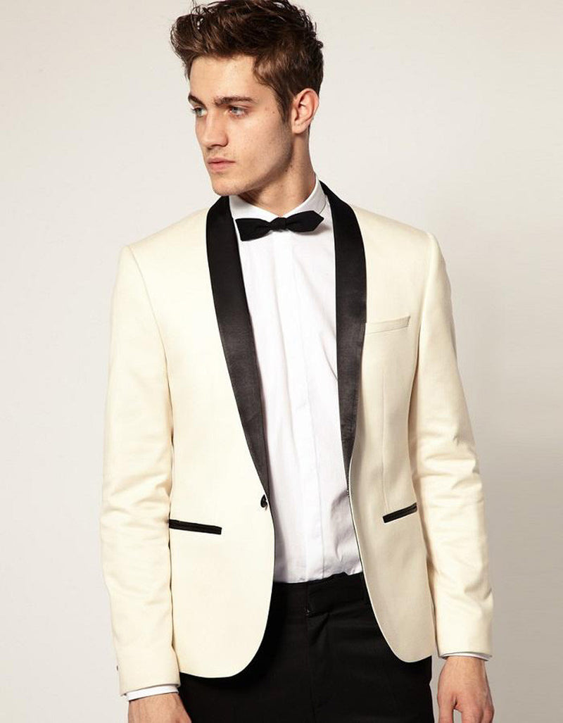 LP5540 Men Suits Gold Jacket Groom Tuxedos For Men ,Wedding Suits For Men Groomsmen Costume (Coat+Pant+Tie)